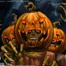 Zomb-O-Lanterns Art Print