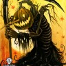 Autumn Harvester Art Print