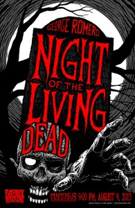 Night of the Living Dead Poster Art by Chad Savage