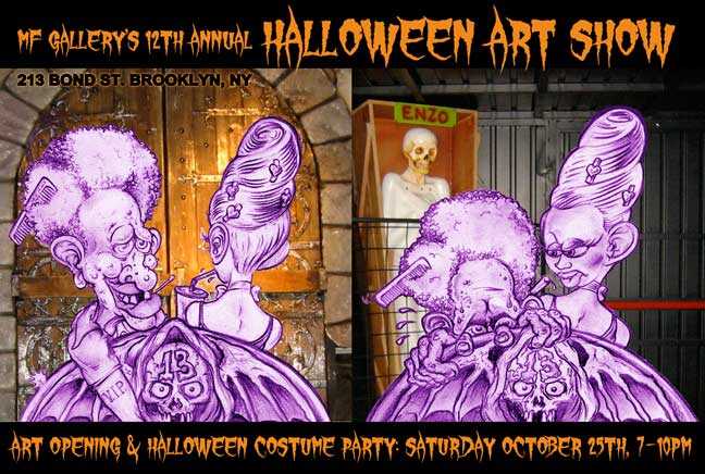 MF GALLERY’S 12TH ANNUAL HALLOWEEN ART SHOW