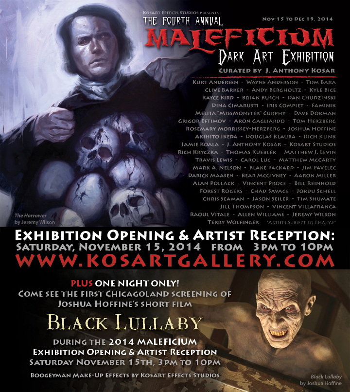 The Fourth Annual Maleficium Dark Art Exhibition