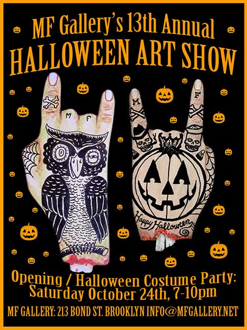 MF Gallery's 13th Annual Halloween Art Show