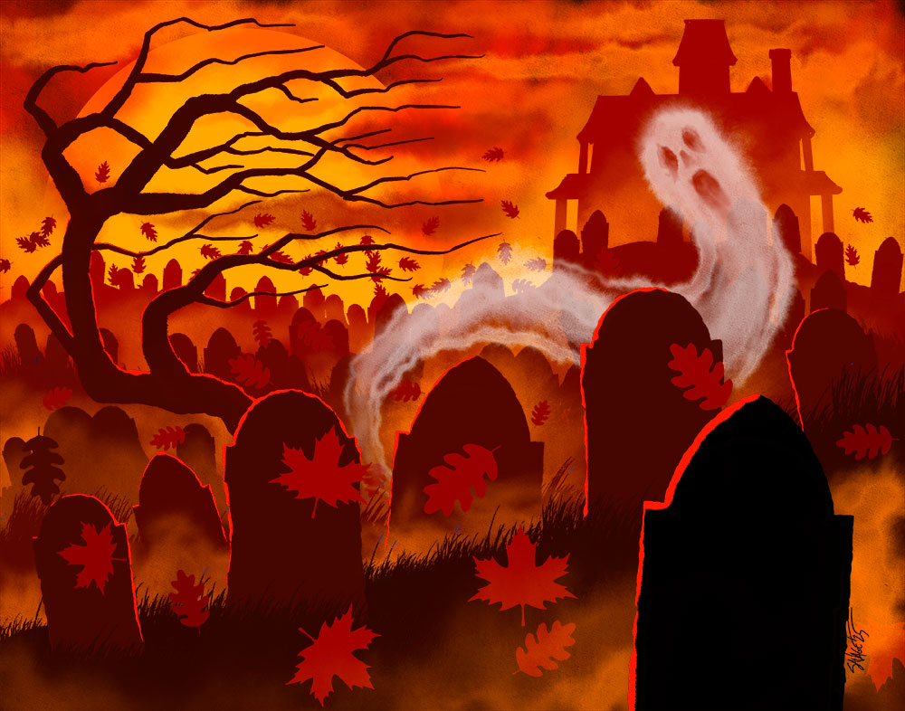 FrightFall2025 Day 25: Graveyard
