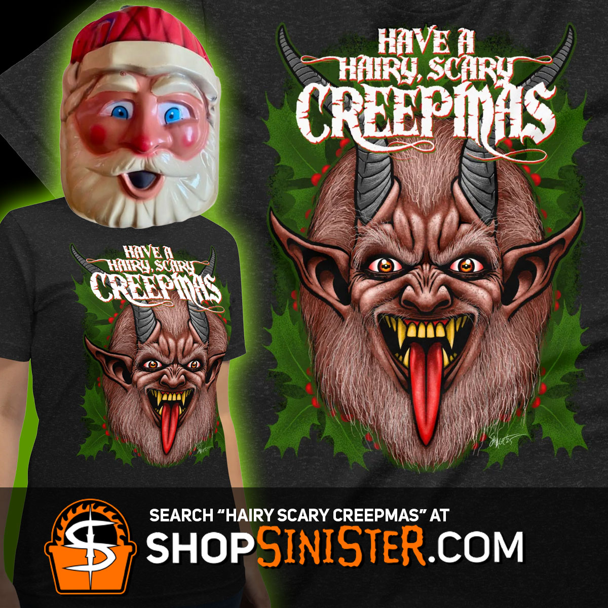 Have a Hairy, Scary Creepmas